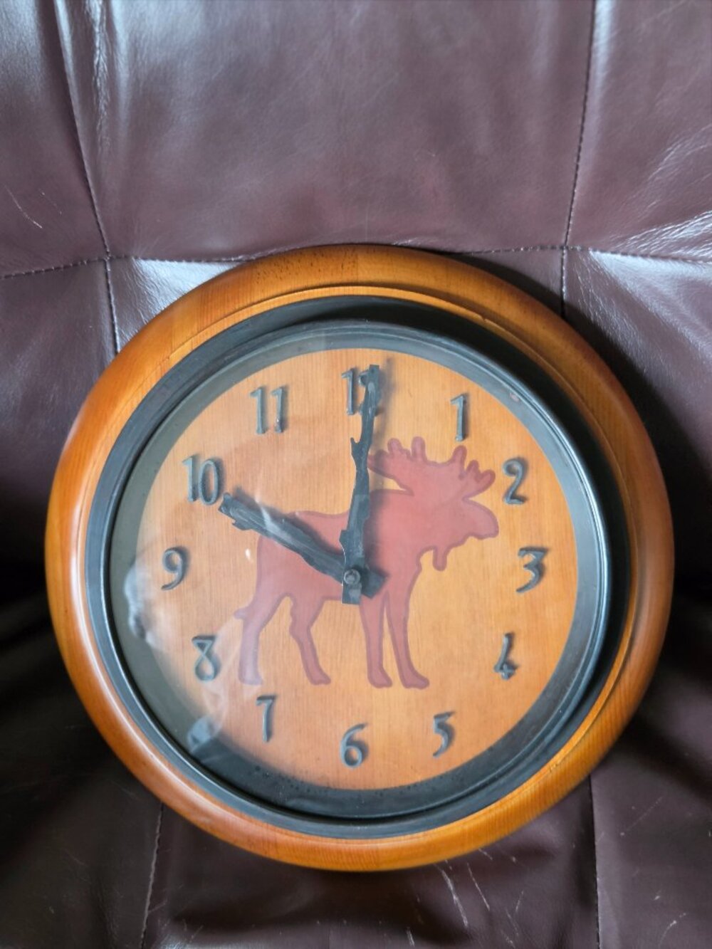 Moose wall clock